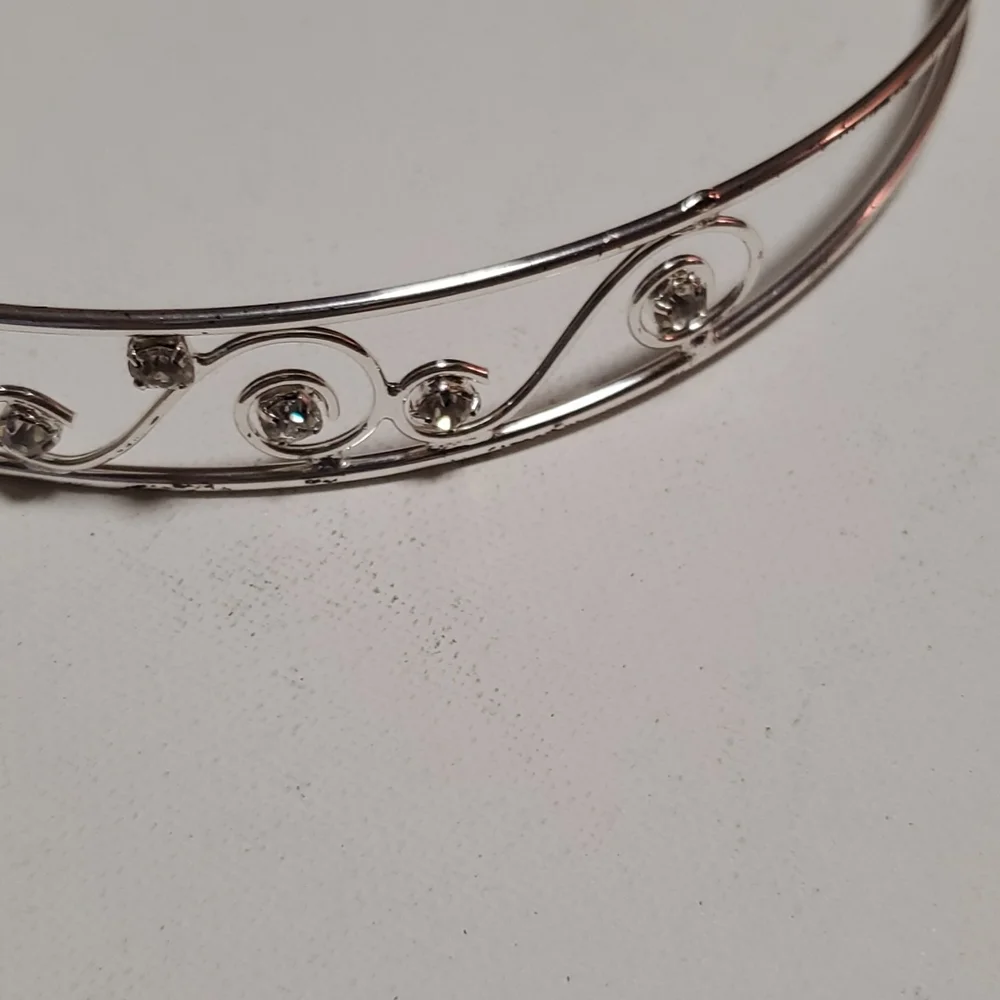 Silver tierra style headband